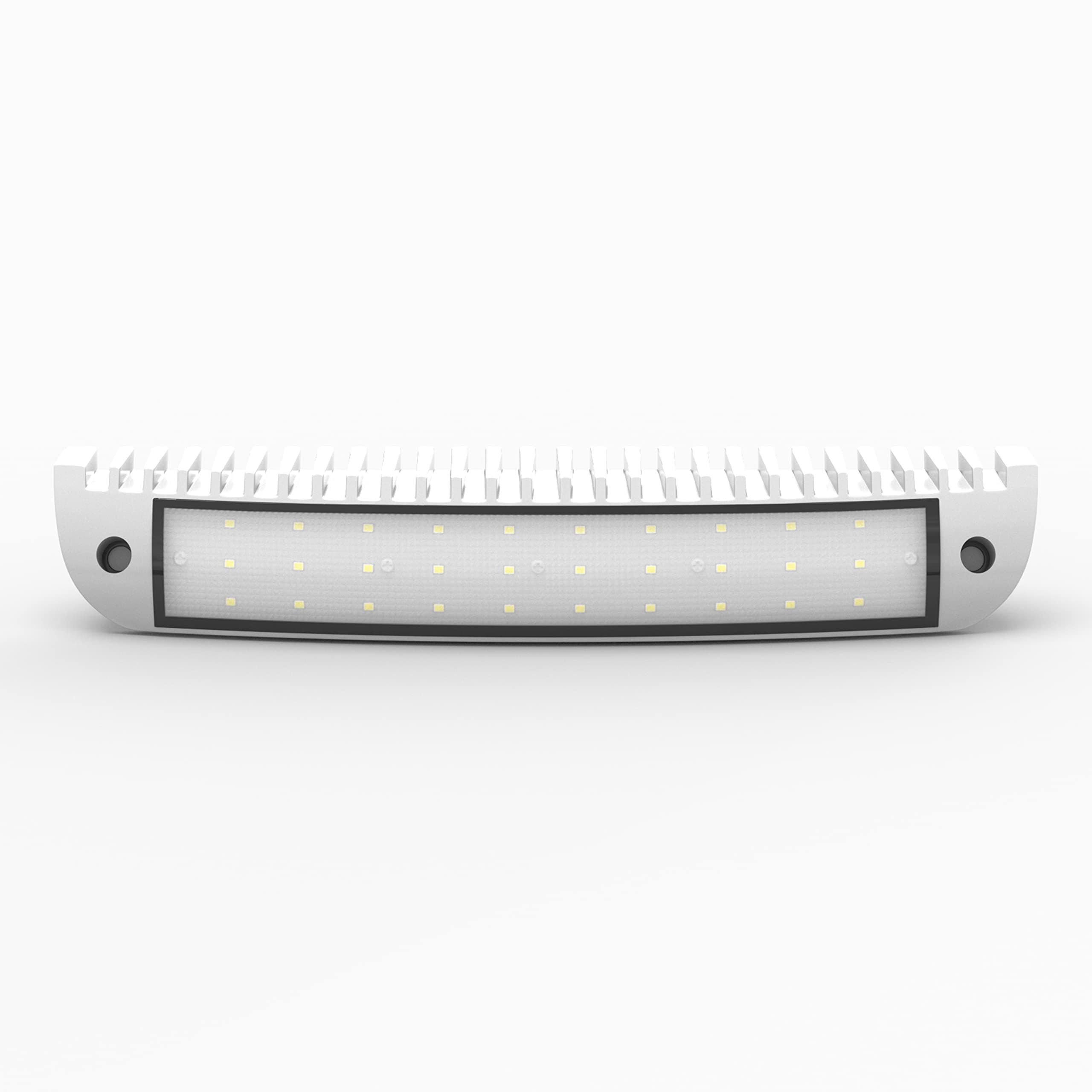 Leisure LED RV Exterior Porch Utility Light - White 12v 2500 Lumen Curved Lighting Fixture. Replacement Lighting for RVs, Trailers, Campers, 5th Wheels… (White) - Image 8