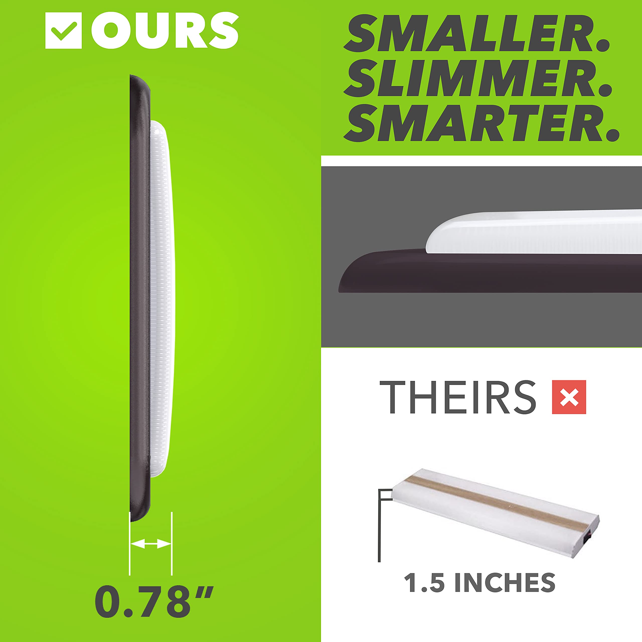 Leisure LED RV LED Ceiling Light Fixture 1450 Lumen with Touch Dimmer Switch Interior Burnt Bronze Lighting for Car/RV/Trailer/Camper/Boat DC 12V Natural White 4000-4500K (1-Pack) - Image 5