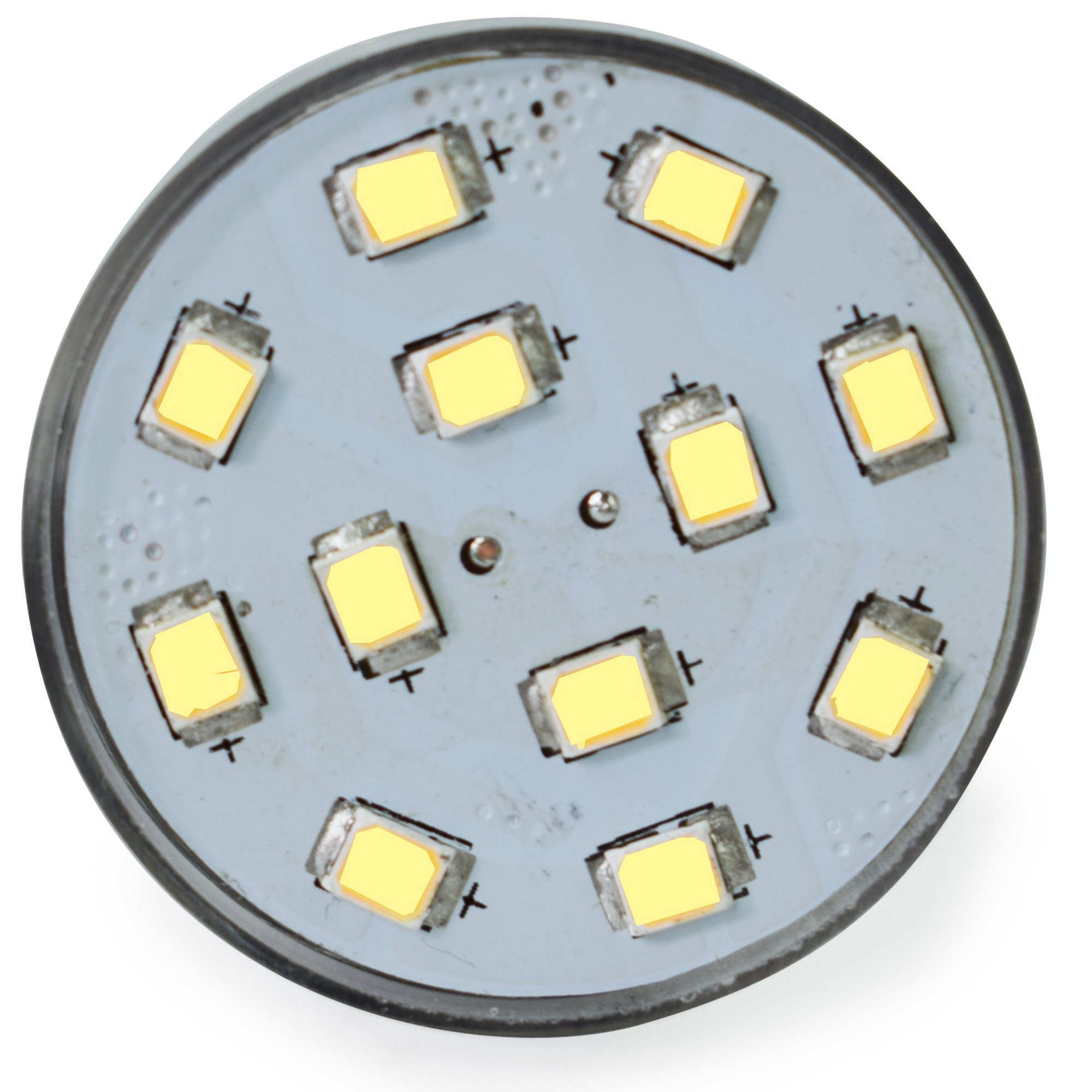 Leisure LED RV Trailer Motorhome LED Spot Light 1156 1139 1141 1383 LED Bulb 2 Watt 275 Lumen CW 10-30Volt 12Volt Long Neck (Cool White 6500K, 4-Pack Long Neck) - Image 3